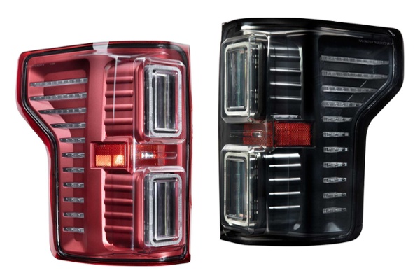 15-20 F-150 RED/SMOKED TAIL LIGHTS